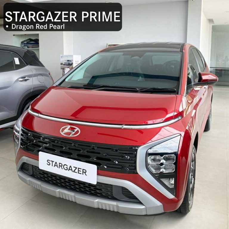 Hyundai New Stargazer Prime 2025 Dragon Red Pearl