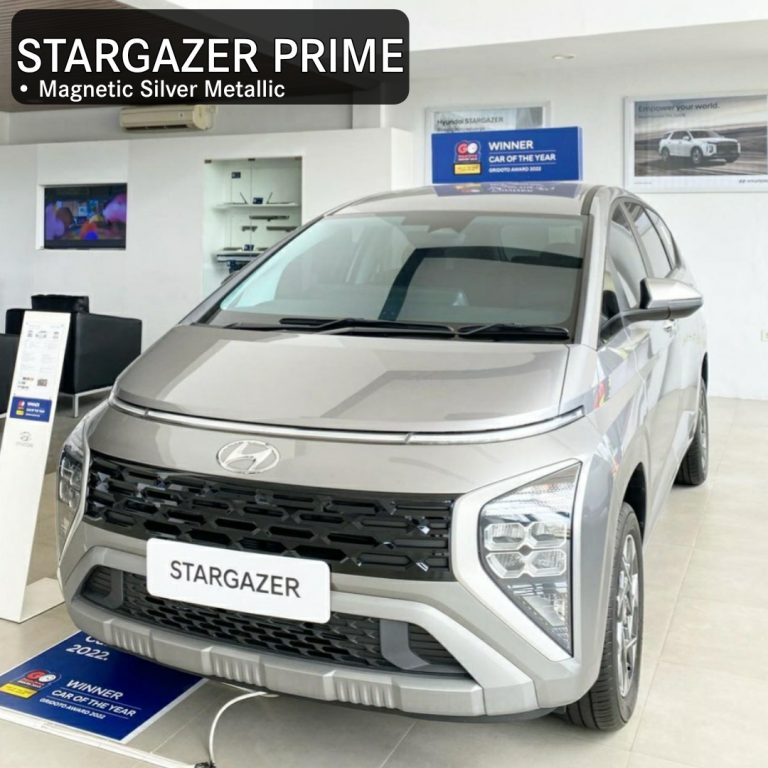 Hyundai New Stargazer Prime 2025 Magnetic Silver Metallic