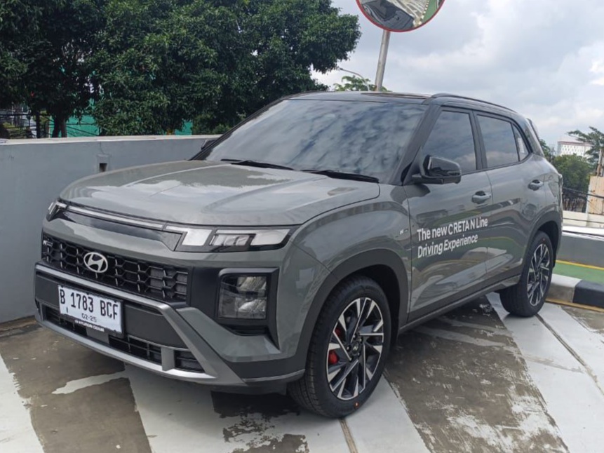 Promo Harga Hyundai New Creta N-Line 2025 Indonesia Grey 2
